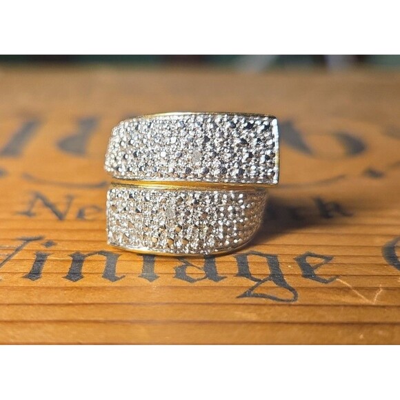 Vintage sterling silver ring sz 6 - Picture 1 of 4